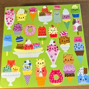 Colorful "Cat Café" puzzle
